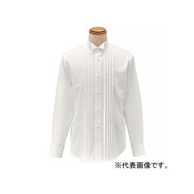 with a white ウィングカラーシャツ Lサイズ - ウェディングドレス