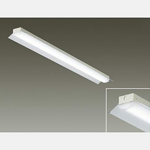 DAIKO LED長形ベースライト 40形 直付形 反射笠付 一般用 2000lmクラス FLR40形×1灯相当 非調光 電球色 LZB-92587XW+LZA-92819Y
