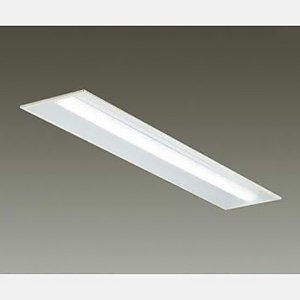 DAIKO LED長形ベースライト 40形 埋込形 幅220mm 一般用 2000lmクラス FLR40形×1灯相当 非調光 昼白色  LZB-92589XW+LZA-92819W
