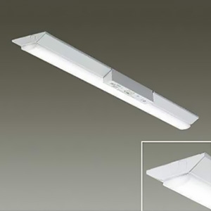 DAIKO 非常用LED長形ベースライト 40形 直付形 幅150mm 6900lmクラス FHF32形高出力型×2灯相当 非調光 昼白色 LZE-93061XW+LZA-92824W