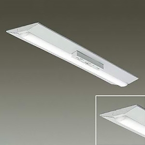 DAIKO 非常用LED長形ベースライト 40形 直付形 幅230mm 4000lmクラス FLR40形×2灯相当 非調光 白色  LZE-93062XW+LZA-92822N
