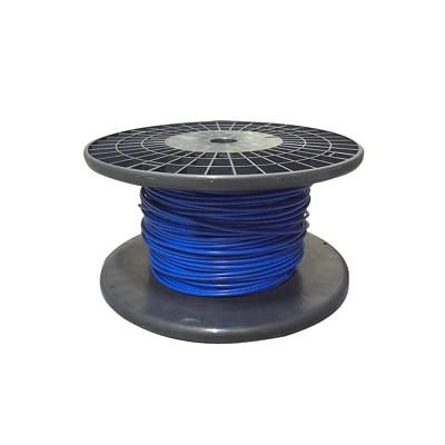 (N)オーナンバ 電気機器用ビニル絶縁電線 青 100m巻き KIV5.5アオ*100