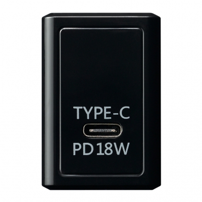 YAZAWA(ヤザワ) PD対応USBアダプター1ポート18W ブラック  VFPD18BK 画像2