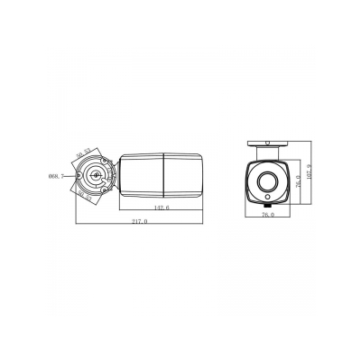 安達商事 SDカード録画防犯カメラ 500万画素 ワイヤレス VFバレット型カメラ  ADS-WF500AVFWP 画像3