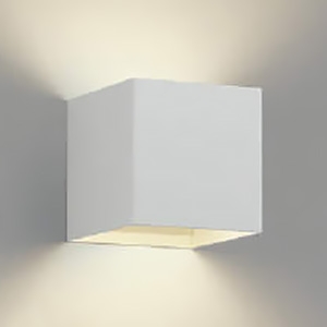 コイズミ照明 LED小型ブラケットライト 白熱球60W相当 非調光 温白色 ランプ付 ファインホワイト  AB50343