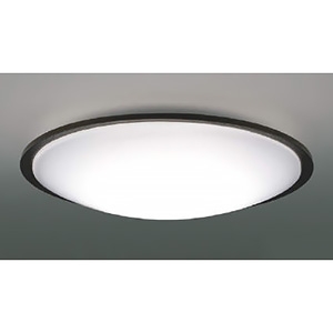 コイズミ照明 LED一体型シーリングライト ～6畳用 調光調色 電球色～昼光色 リモコン付 シックブラウン AH51909
