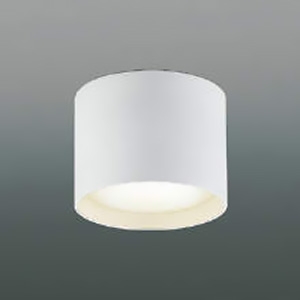 コイズミ照明 LED小型シーリングライト 白熱球100W相当 非調光 温白色 ランプ付 ファインホワイト AH52245
