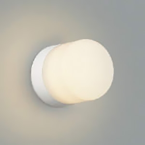 コイズミ照明 LED浴室灯 防雨・防湿型 白熱球60W相当 非調光 電球色 ランプ付 AU52650