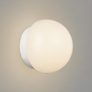 コイズミ照明 LED浴室灯 防雨・防湿型 白熱球60W相当 非調光 電球色 ランプ付 AU52653