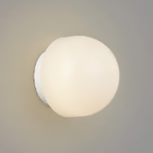 コイズミ照明 LED浴室灯 防雨・防湿型 白熱球60W相当 非調光 電球色 ランプ付 AW53497