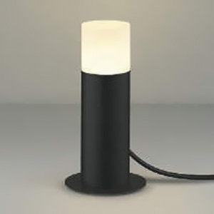 コイズミ照明 LEDガーデンライト 防雨型 全拡散タイプ スタンドタイプ 白熱球60W相当 非調光 電球色 ランプ付 ブラック AU51329