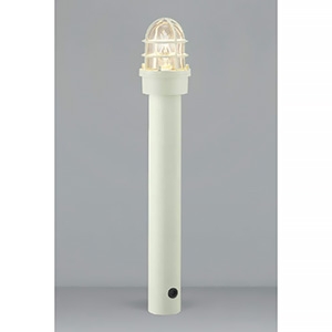コイズミ照明 LEDガーデンライト 防雨型 白熱球40W相当 非調光 電球色 高さ745mm ランプ付 茶 AU51193