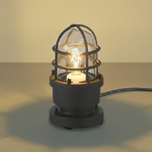 コイズミ照明 LEDガーデンライト 防雨型 白熱球40W相当 非調光 電球色 高さ239mm ランプ付 オフホワイト  AU51194