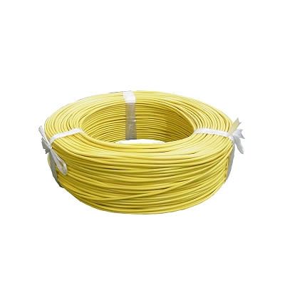 (N)三沢電線 600V電気機器用ビニル絶縁電線 8.0m 100m巻 黄 KIV8.0SQキ×100m