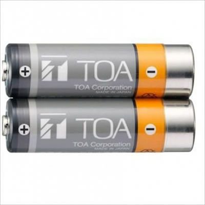 (N)TOA 赤外線マイク用充電電池 2本入り IR-200BT-2