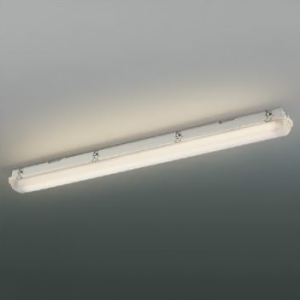 コイズミ照明 LEDベースライト 防塵・防水型 5200lmクラス FHF32W×2灯定格出力相当 非調光 電球色  AH54185
