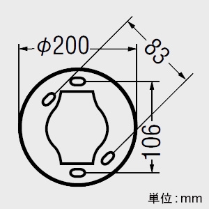 コイズミ照明 LED一体型ペンダントライト 《Revea》 取付簡易型 φ1000mmタイプ 白熱球100W×3灯相当 調光 電球色 ランプ付 マットファインホワイト  AP54250 画像2