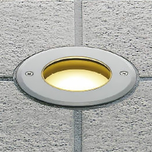 コイズミ照明 LEDバリードライト 防雨型 白熱球60W相当 埋込穴φ120mm 調光 温白色 ランプ付 AU54192