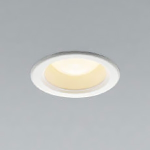 コイズミ照明 LEDレトロフィットダウンライト ベースタイプ M形 白熱球40W相当 埋込穴φ60mm E17口金 ランプ別売 ファインホワイト AD92743