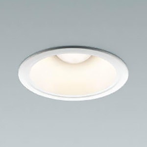 コイズミ照明 LEDレトロフィットダウンライト ベースタイプ M形 白熱球40・60W相当 埋込穴φ125mm E26口金 ランプ別売 ファインホワイト AD92752