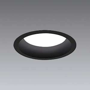 遠藤照明 LEDベースダウンライト 浅型 高気密SB形 1000TYPE FHT32W・白熱球100W相当 埋込穴φ150mm 拡散配光 調光調色 昼光色～電球色 黒  EFD8702B