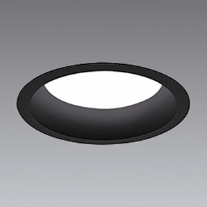 遠藤照明 LEDベースダウンライト 浅型 高気密SB形 1000TYPE FHT32W・白熱球100W相当 埋込穴φ100mm 拡散配光 調光調色 昼光色～電球色 黒 EFD8704B