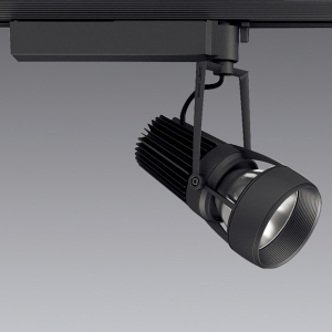 遠藤照明 LEDスポットライト プラグタイプ D300タイプ CDM-T70W相当 狭角配光 非調光 ナチュラルホワイト(4200K) 黒 ERS5336B