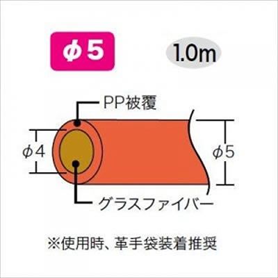 ジェフコム ジョイント釣り名人Jr. 1.0m φ5mm×6本  JF-5030 画像2