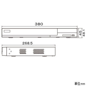 マザーツール 16chハードディスクネットワークビデオレコーダー 10TB  NVR-W16-10TB 画像4