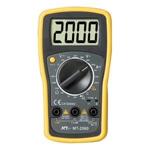 マザーツール 【生産完了】デジタルマルチメータ 2000カウントベーシックモデル MT-2060