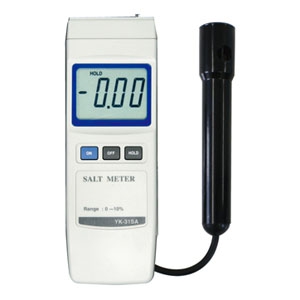 マザーツール デジタル塩分濃度計 測定範囲1.00～10.00%高濃度塩分 YK-31SA