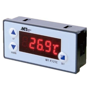 マザーツール パネルマウント型温度コントローラ 測定範囲-50～100℃ リレー接点出力付 MT-P72TC