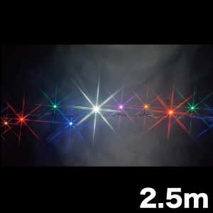 ジェフコム 【数量限定特価】LEDストリング(ハイグレードタイプ)(SJシリーズ) SJ-E05-25RGBWPY