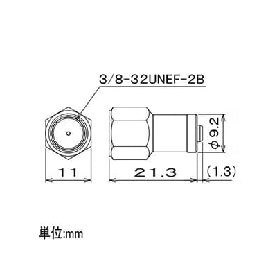 日本アンテナ 【アウトレット】ダミー接栓 F型用 終端抵抗 電流阻止型 CS対応  DF75CSP_OUTLET 画像2