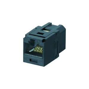 パンドウイット カテゴリ6 JJアダプタ(RJ45中継用ジャック) 黒 CC688BL