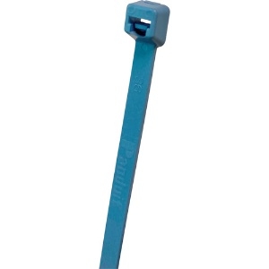 パンドウイット 金属検知対応結束バンド(抗菌・防カビタイプ) 長さ:99mm 幅:2.5mm ライトブルー PLT1M-C86A PLT1M-C86A