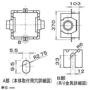 パナソニック 給気清浄フィルターユニット 天井埋込カセット形 微小粒子用フィルター搭載 埋込寸法□320mm チューブ径φ150mm  FY-BFG062CL 画像3