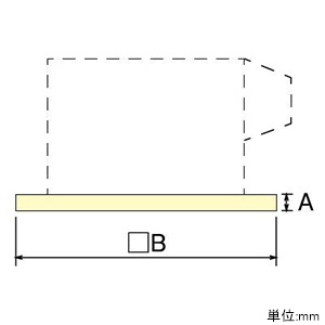 パナソニック ルーバー 天井埋込形換気扇用 樹脂製 フルフラット L26タイプ □413mm ホワイト  FY-24L26 画像2