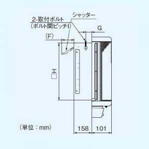 パナソニック インテリア形有圧換気扇 低騒音・自動運転形 温度センサー付 インテリアメッシュタイプ  FY-25LST 画像2