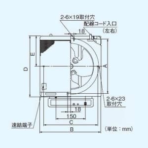 パナソニック インテリア形有圧換気扇 低騒音・自動運転形 温度センサー付 インテリアメッシュタイプ  FY-25LST 画像3