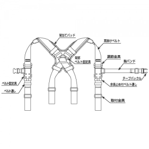 マーベル サスペンダー プラス  MAT-546N 画像3