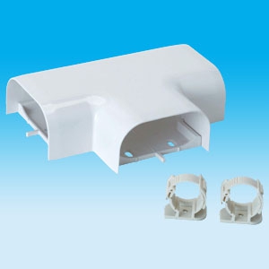 因幡電工 平面チーズカバー 対応ダクトTJD-20 《リフォームダクトJD ツインタイプ》 TJHT-20