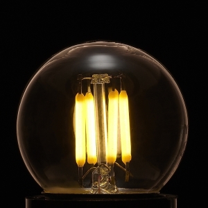 YAZAWA(ヤザワ) フィラメントLED 25W G40 ボール形 E17 クリア  LDG2LG40E17C2 画像2