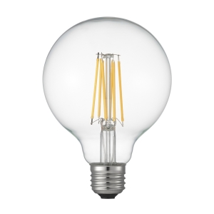 YAZAWA(ヤザワ) フィラメントLED 100W G95 ボール形 E26 クリア 10個セット LDG12LG95C_set