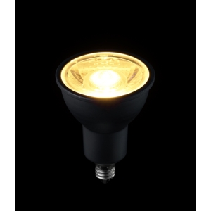 YAZAWA(ヤザワ) ハロゲン形LED電球 中角 調光対応 本体色ブラック  LDR7LME11D2BK 画像2