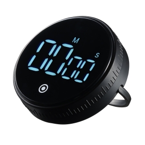 YAZAWA(ヤザワ) ダイヤルタイマー 充電式 ブラック  T46BK 画像2