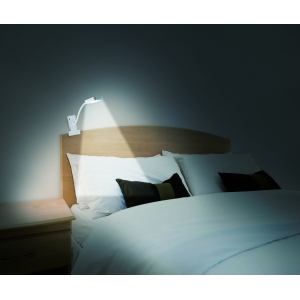 YAZAWA(ヤザワ) 乾電池式クリップライトノーマルタイプ  CLLD03WH 画像4