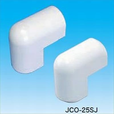 (N)因幡電工 給水・給湯用配管化粧カバー(屋内用) 《リフォームダクトJD》 立面アウトコーナー90° JCO-13