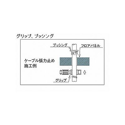 明工社 【数量限定特価】横形OA抜け止め接地タップ 6コ口 パイロットランプ、マグネット付 VCTコード1m 接地プラグ付 グリップ、ブッシング付  MR7906SBTJD1 画像3