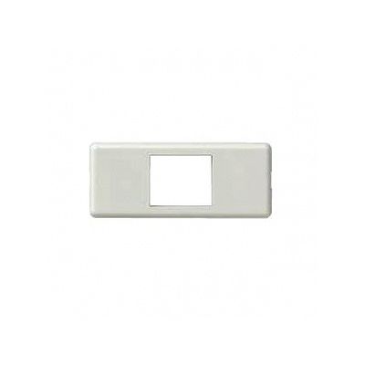 (N)明工社 ML家具・機器用器具プレートB形 1コ用 光沢仕上 ML1808